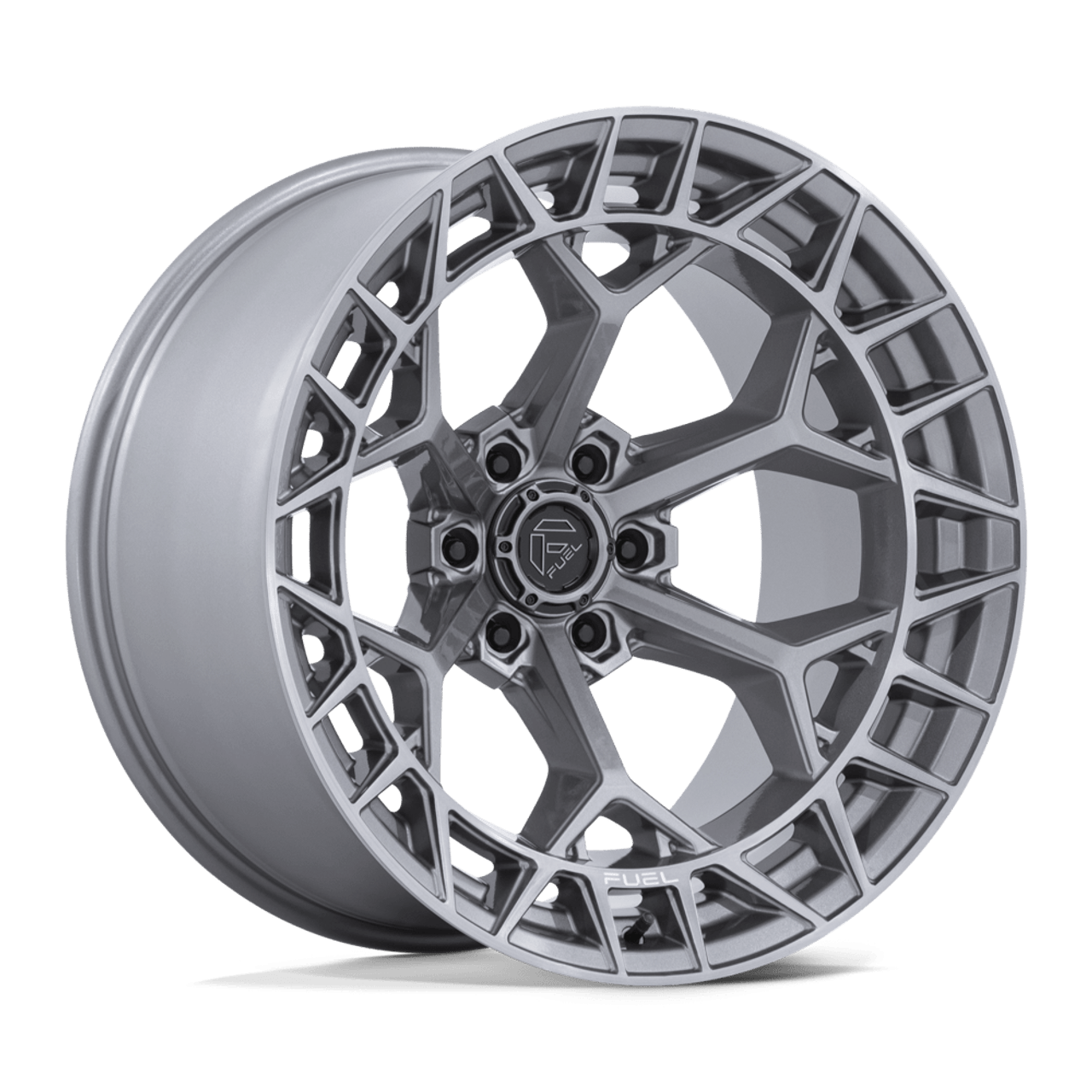 Fuel Charger Wheel 17x9 / 6x139.7 / -12 Offset / Platinum