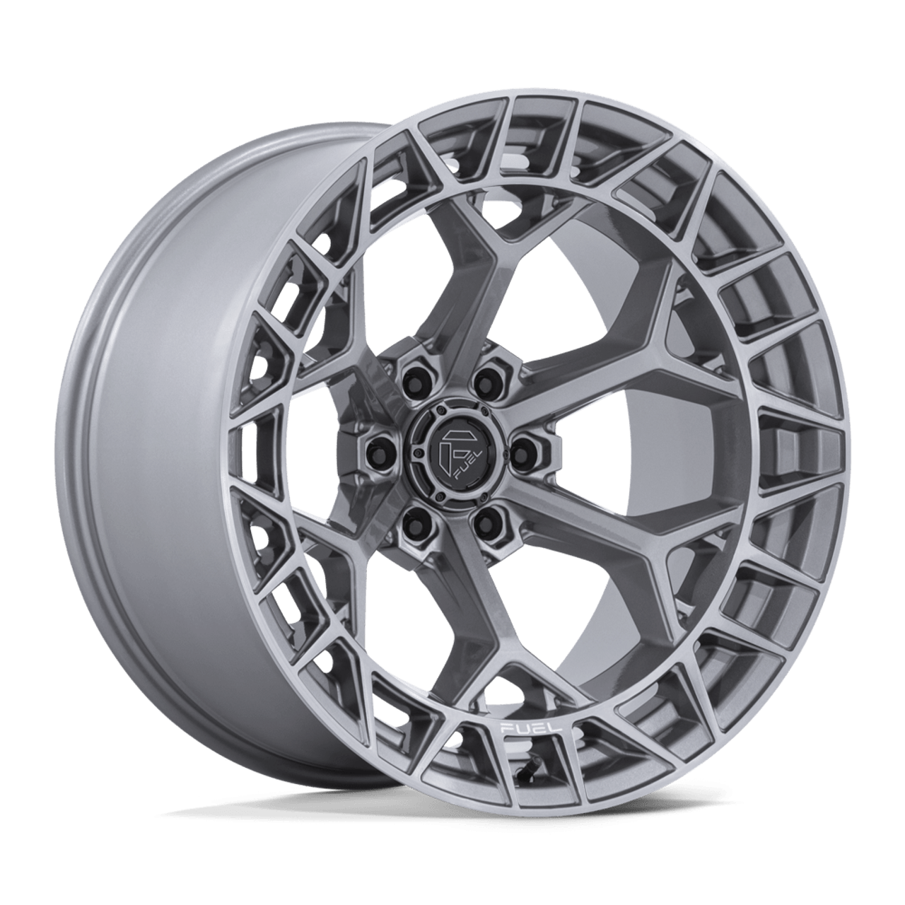 Fuel Charger Wheel 20x10 / 6x139.7 / -18 Offset / Platinum