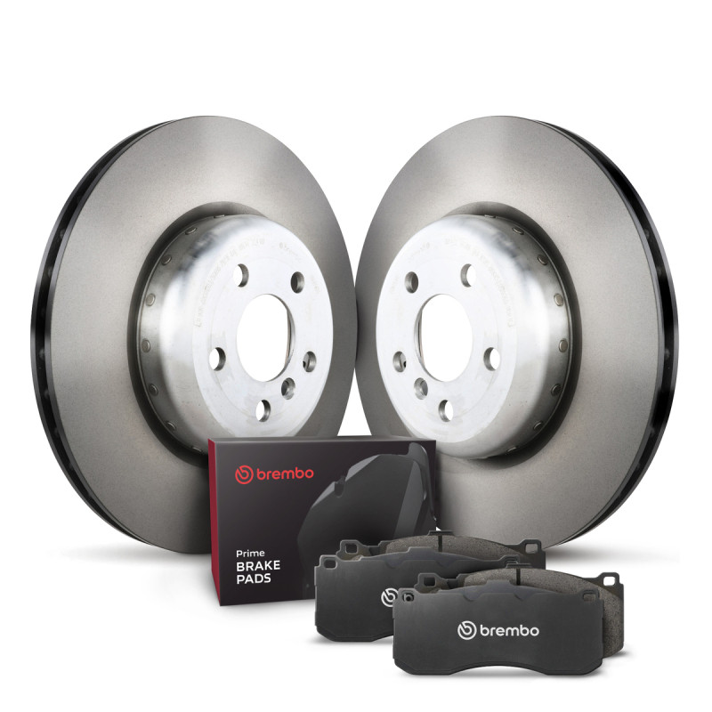 Brembo OE 11-16 BMW 528i Front Disc Brake Kit - KT04493