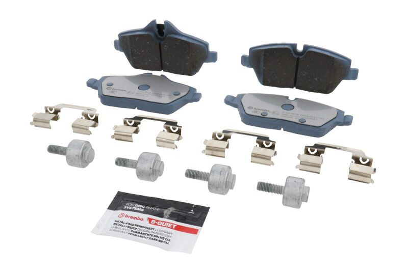 Brembo OE 14-21 BMW i3/18-21 i3s Brake Pad - Front - P06091E Photo - Close Up