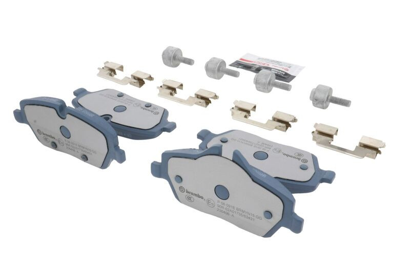 Brembo OE 14-21 BMW i3/18-21 i3s Brake Pad - Front - P06091E Photo - Close Up