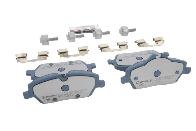 Brembo OE 14-21 BMW i3/18-21 i3s Brake Pad - Front - P06091E Photo - Close Up
