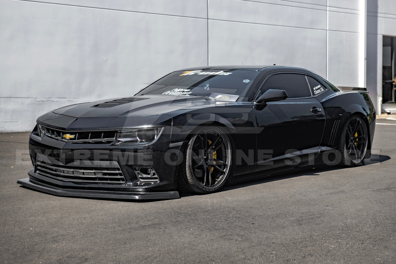 EOS Z28 Package Front Splitter - Gloss Black - 14-15 Camaro SS
