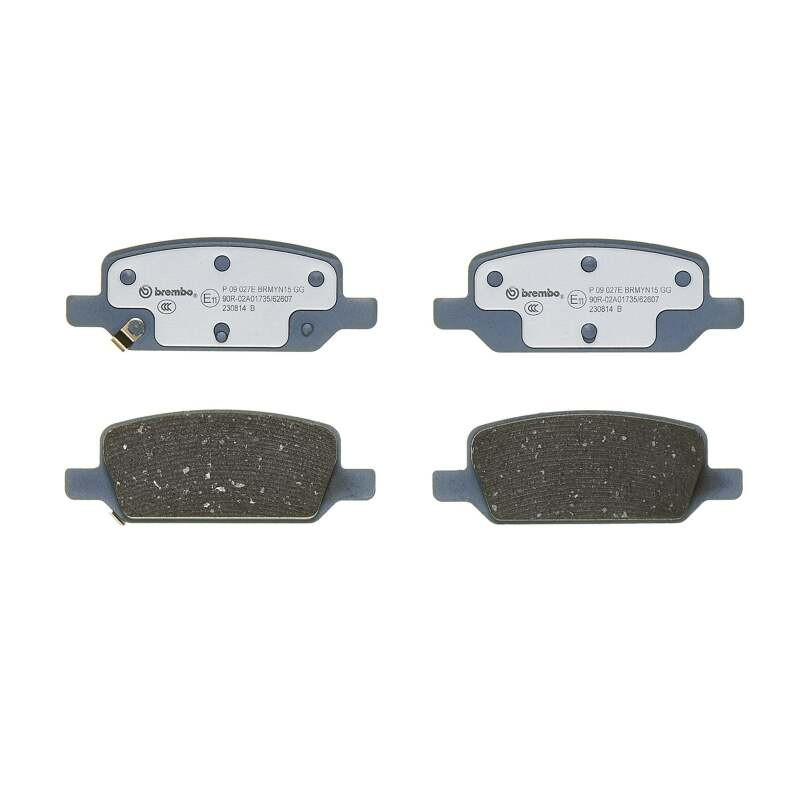 Brembo OE 17-21 Tesla 3/20-21 Y EVPad BrakePad - P09027E Photo - Close Up