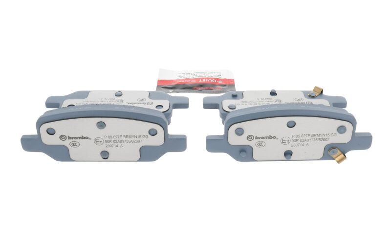 Brembo OE 17-21 Tesla 3/20-21 Y EVPad BrakePad - P09027E Photo - Close Up