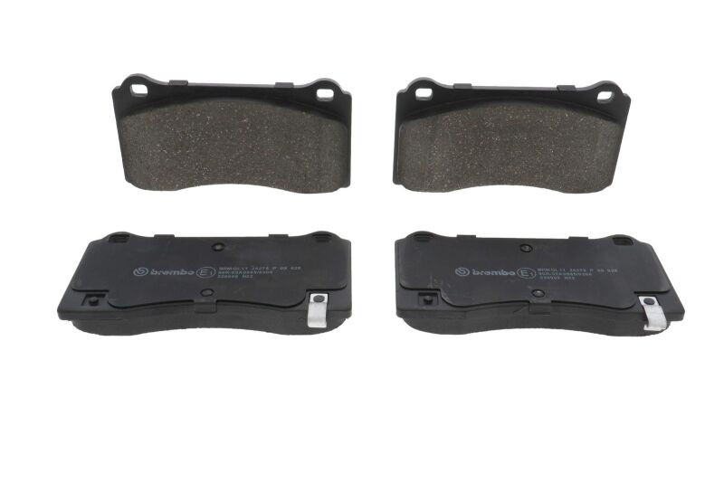 Brembo OE 17-21 Tesla Model 3/2021 Model Y Brake Pad - Front - P09028 Photo - Close Up