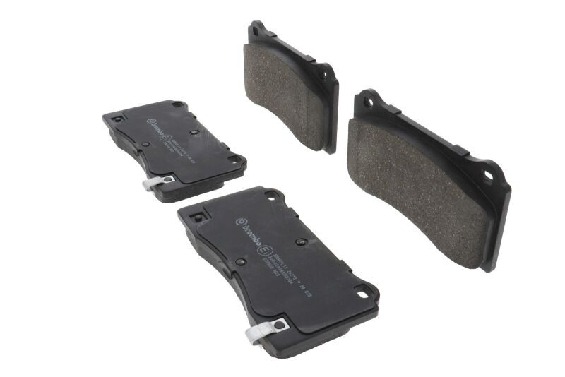 Brembo OE 17-21 Tesla Model 3/2021 Model Y Brake Pad - Front - P09028 Photo - Close Up