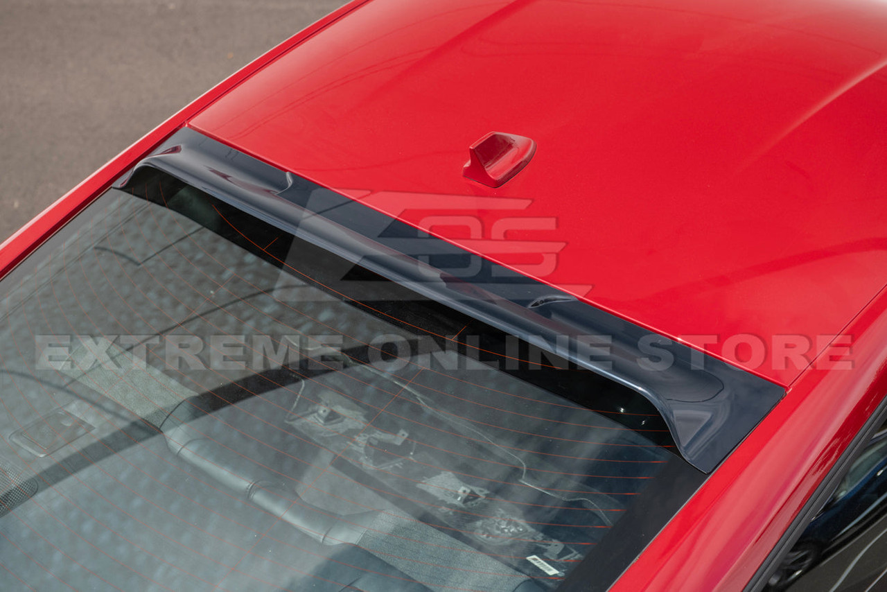 EOS Rear Roof Window Visor Tinted Black - 2024+ Mustang S650