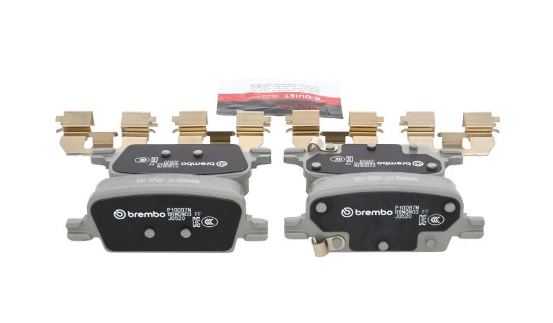 Brembo OE 16-21 Chevrolet Malibu Ceramic Brake Pad - Rear - P10097N Photo - Close Up