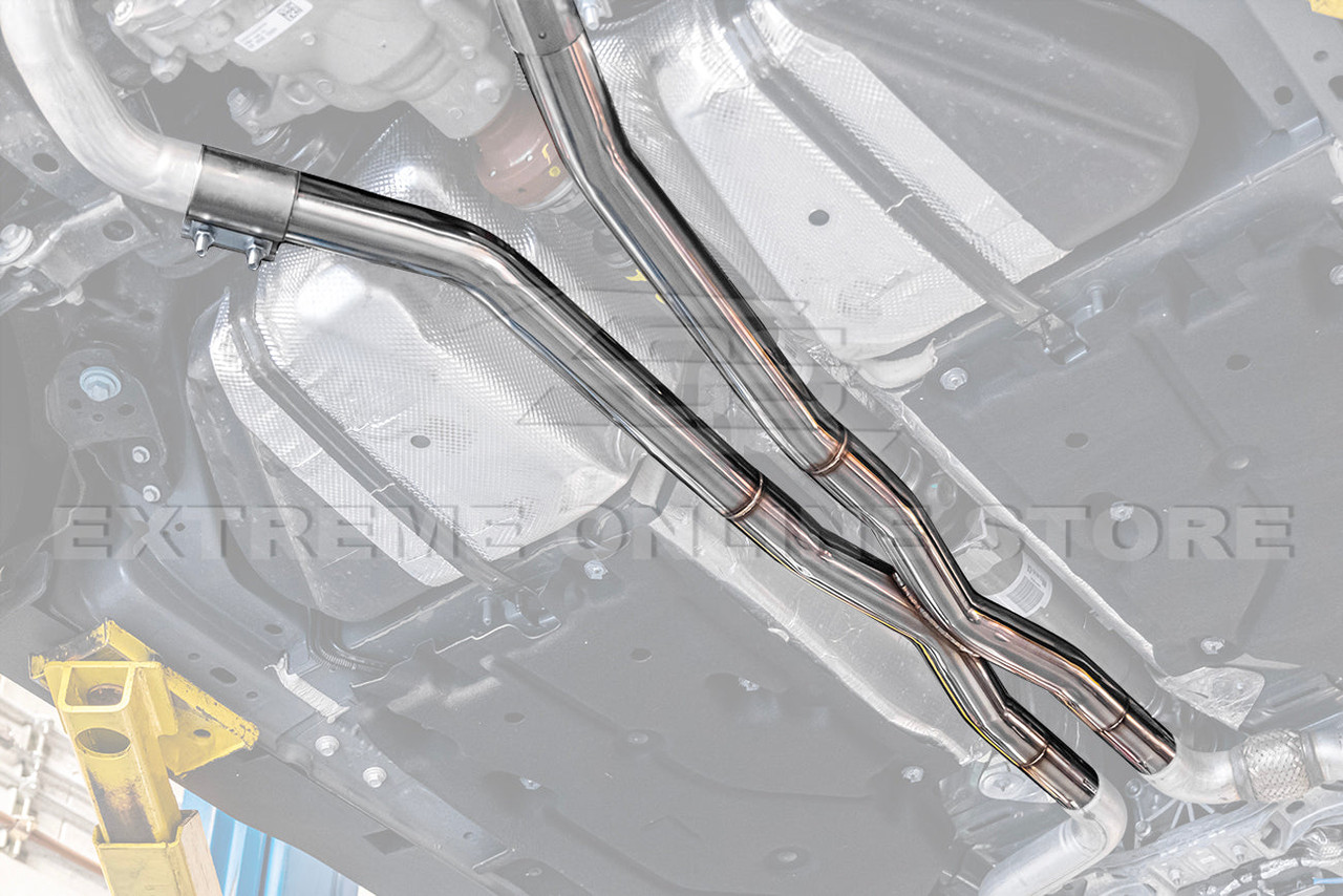 EOS 2.5" X-Pipe Exhaust Kit - 2024+ Mustang GT S650 (EXT-MP074)