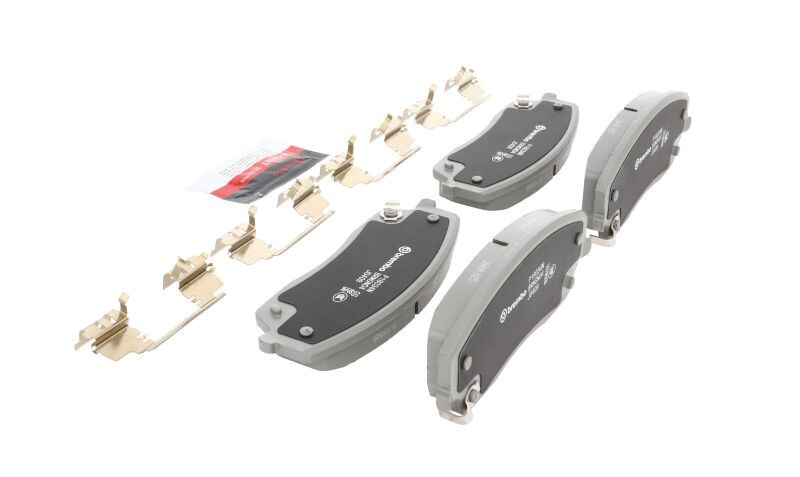 Brembo 05-08 Chrysler 300/ Dodge Charger/Challenger/Magnum Front NAO Brake Pad - P18034N Photo - Close Up