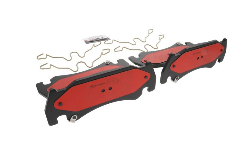 Brembo OE 05-06 Dodge RAM 1500 Ceramic Brake Pad - Front - P18043N Photo - Close Up
