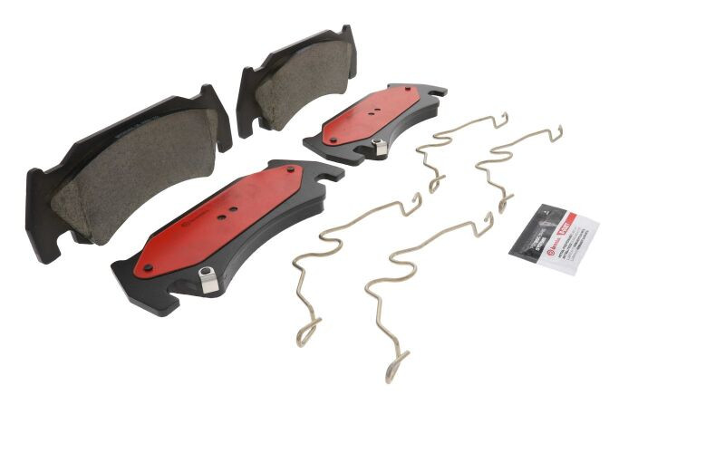 Brembo OE 05-06 Dodge RAM 1500 Ceramic Brake Pad - Front - P18043N Photo - Close Up