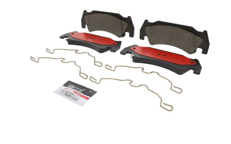 Brembo OE 05-06 Dodge RAM 1500 Ceramic Brake Pad - Front - P18043N Photo - Close Up