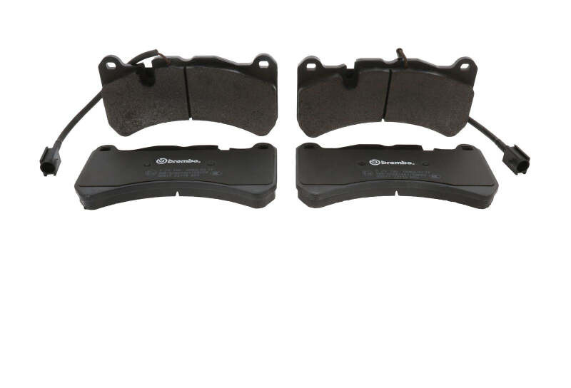 Brembo 18-19 Alfa Romeo Giulia/ Alfa Romeo Stelvio Front Low-Met Brake Pad - P23186 Photo - Close Up