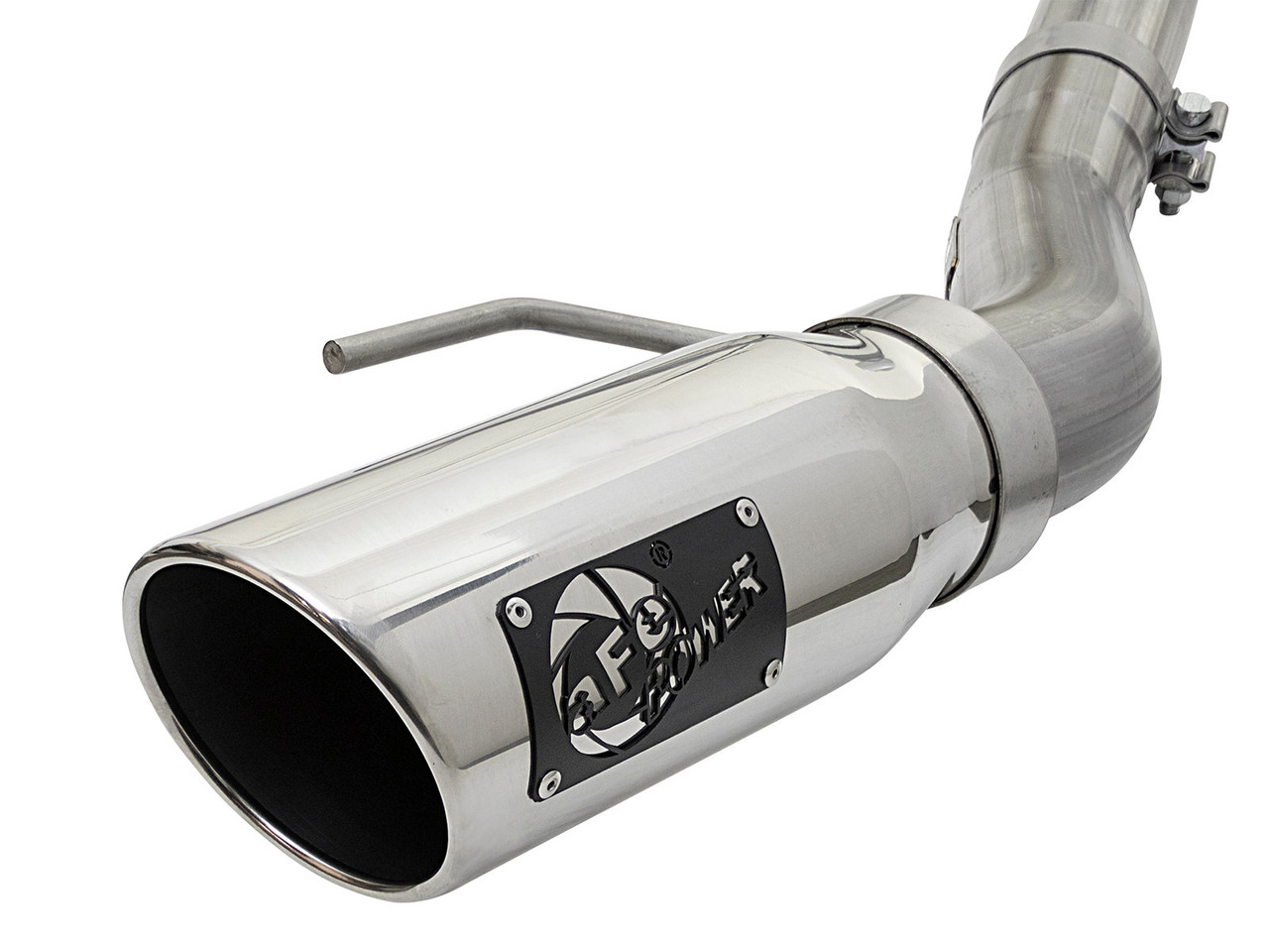aFe Power MACH Force-Xp 3 IN 409 Stainless Steel Cat-Back Exhaust System w/ Polished Tip - 17-20 Ford F150 Raptor