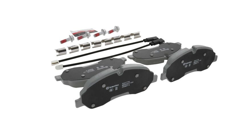 Brembo OE 15-23 Ford Transit-150/Transit-250/Transit-350/Transit-350 HD Ceramic Brake Pad - Front - P24171N Photo - Close Up