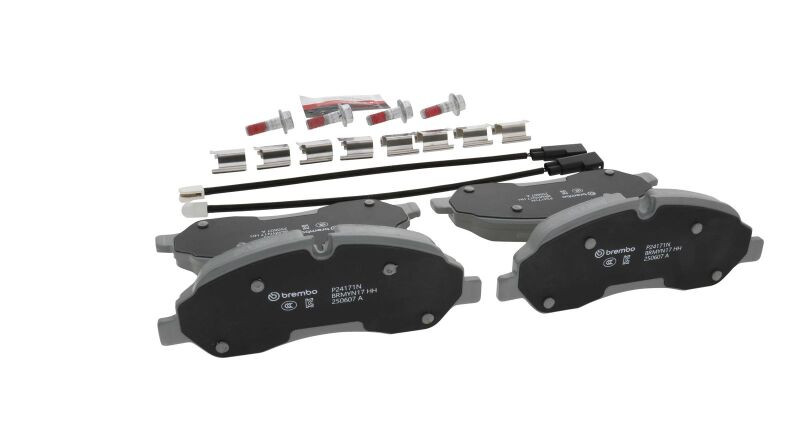 Brembo OE 15-23 Ford Transit-150/Transit-250/Transit-350/Transit-350 HD Ceramic Brake Pad - Front - P24171N Photo - Close Up