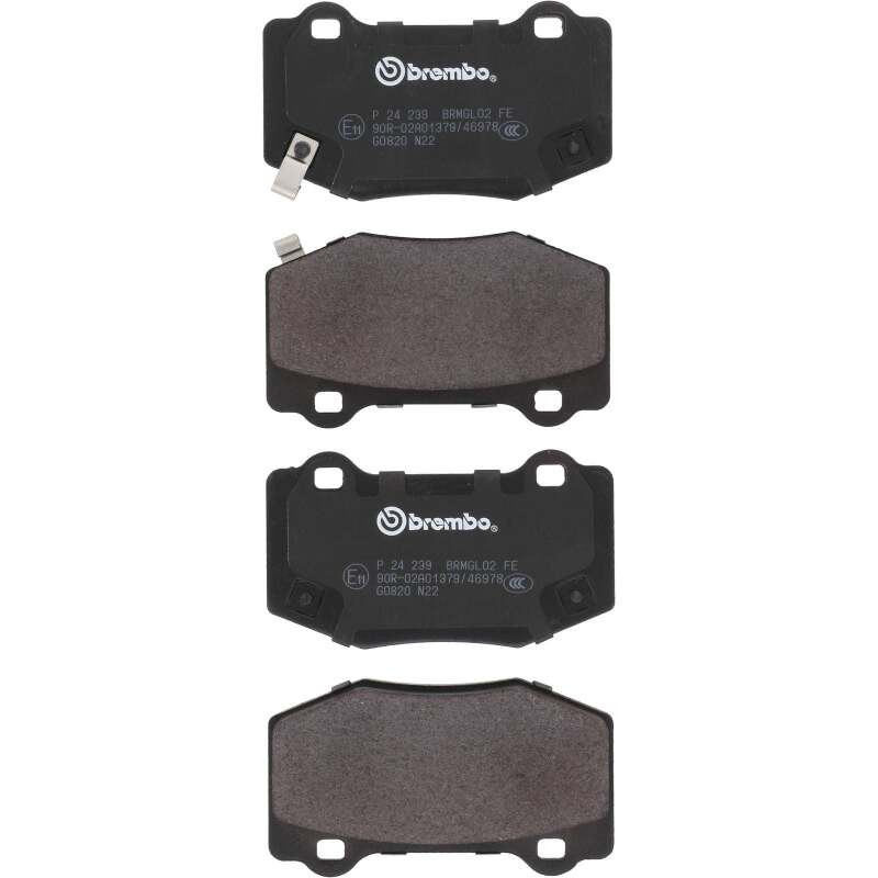 Brembo OE 15-22 Ford Mustang PRIME Low-Met Brake Pad - Rear - P24239 Photo - Close Up