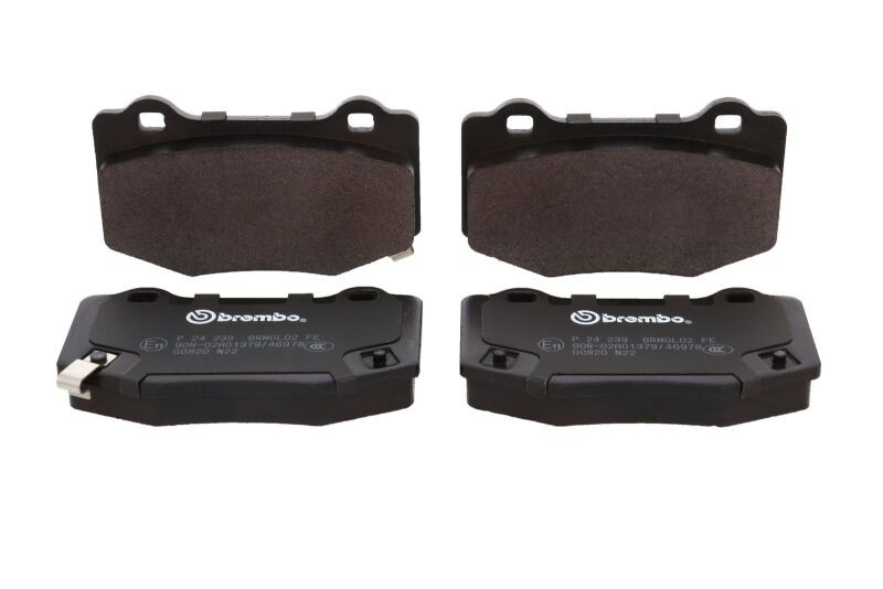 Brembo OE 15-22 Ford Mustang PRIME Low-Met Brake Pad - Rear - P24239 Photo - Close Up