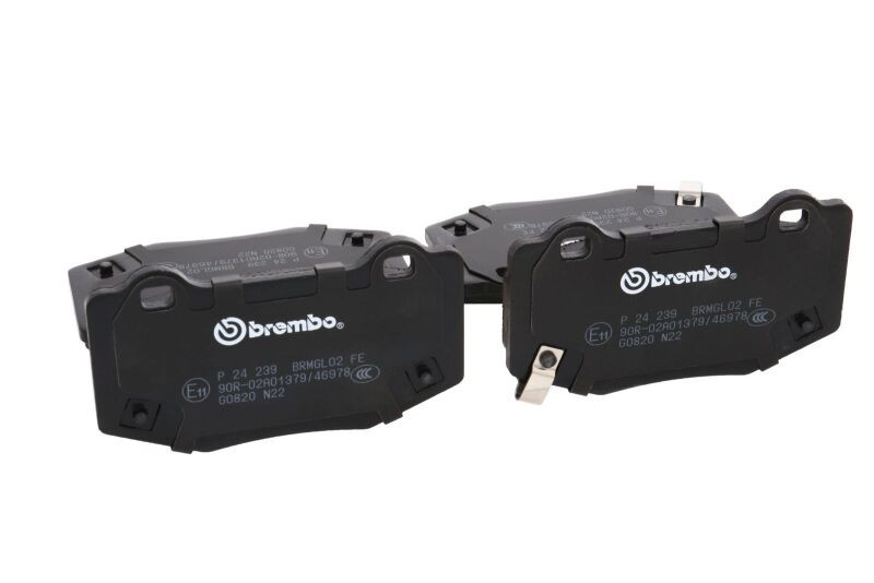 Brembo OE 15-22 Ford Mustang PRIME Low-Met Brake Pad - Rear - P24239 Photo - Close Up