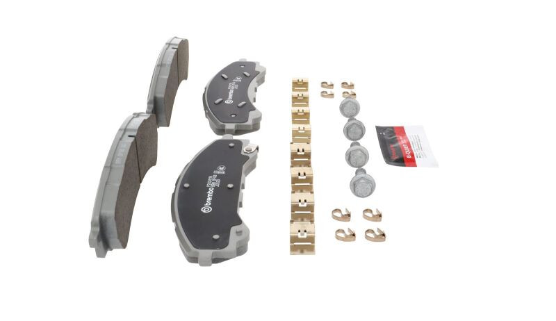Brembo OE 21-23 Ford Bronco/19-23 Ranger PRIME Ceramic Brake Pad - Front - P24241N Photo - Close Up