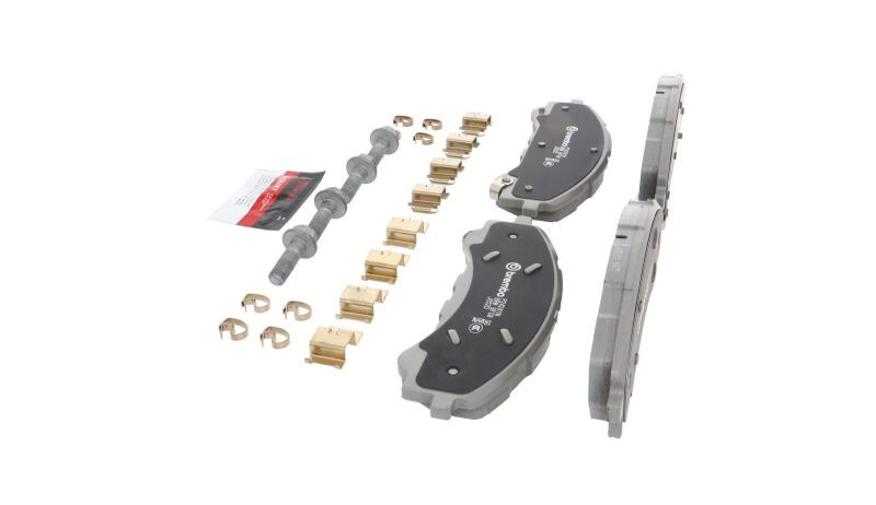 Brembo OE 21-23 Ford Bronco/19-23 Ranger PRIME Ceramic Brake Pad - Front - P24241N Photo - Close Up