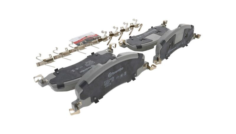 Brembo OE 20-23 Ford Explorer/Police Interceptor Utility/Lincoln Aviator Ceramic Brake Pad - Front - P24246N Photo - Close Up
