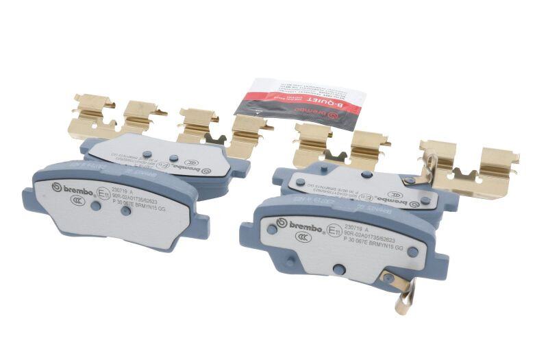 Brembo OE 17-21 Hyundai Ioniq Brake Pad - Rear - P30067E Photo - Close Up