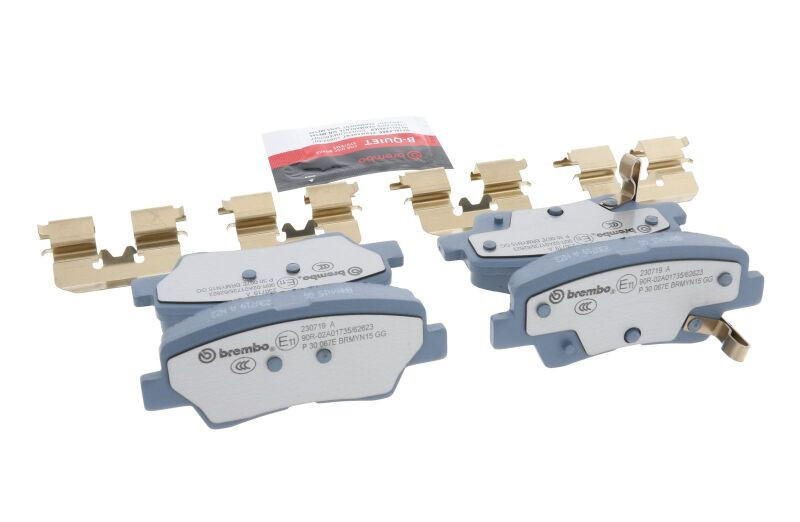 Brembo OE 17-21 Hyundai Ioniq Brake Pad - Rear - P30067E Photo - Close Up