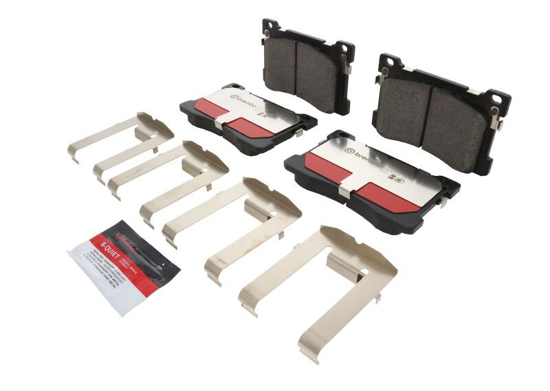 Brembo OE 12-16 Hyundai Equus/15-17 Kia K900 PRIME Ceramic Brake Pad - Front - P30082N Photo - Close Up