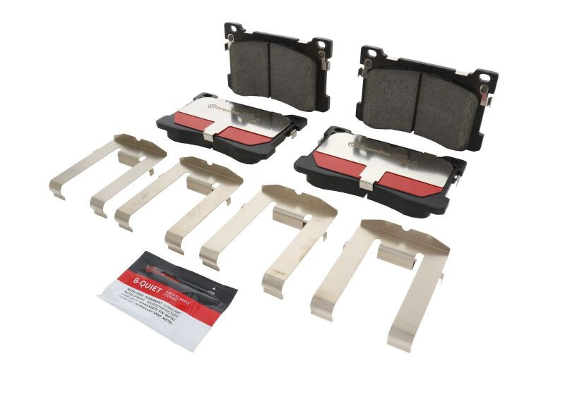 Brembo OE 12-16 Hyundai Equus/15-17 Kia K900 PRIME Ceramic Brake Pad - Front - P30082N Photo - Close Up