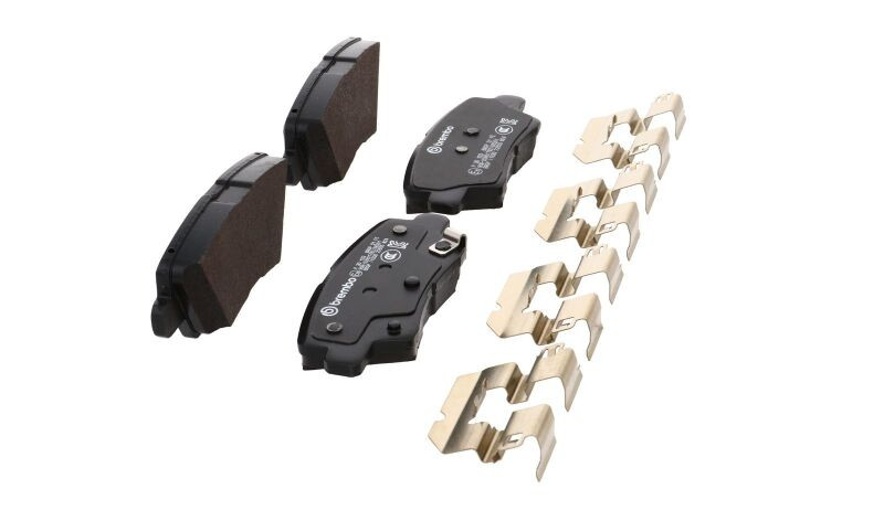 Brembo OE 21-22 Hyundai Accent/19-24 Nexo/2016 Sonata/2019 Sonata PRIME Low-Met Brake Pad - Rear - P30103 Photo - Close Up