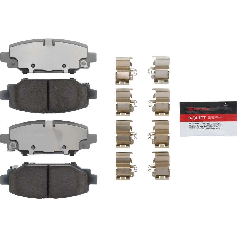 Brembo OE 18-24 Jeep Wrangler PRIME Ceramic Brake Pad - Rear - P37026N Photo - Close Up