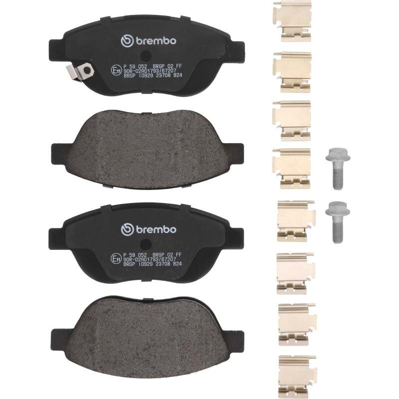 Brembo 12-13 Fiat 500 Front Low-Met Brake Pad - P59052 Photo - Close Up