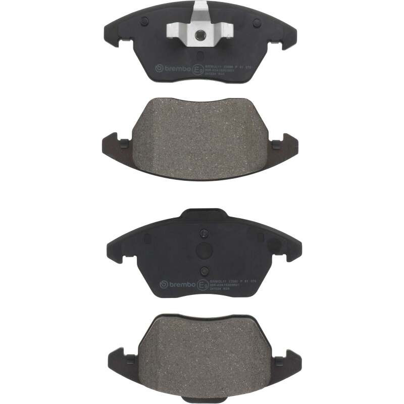 Brembo OE 12-19 Volkswagen Beetle/11-18 Jetta PRIME Low-Met Brake Pad - Front - P61076 Photo - Close Up