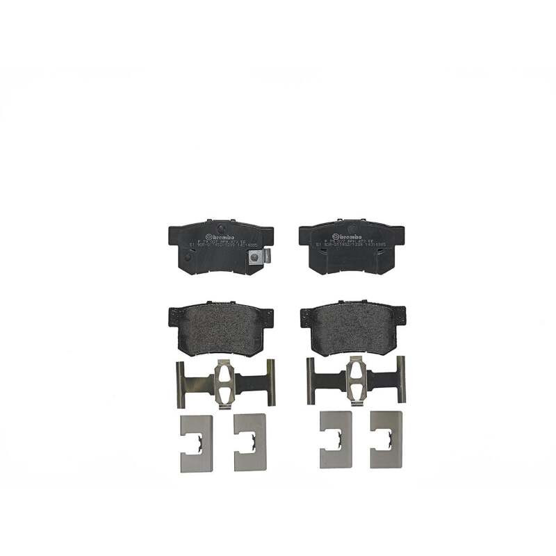 Brembo OE 07-13 Suzuki SX4/2012 SX4 Crossover PRIME Low-Met Brake Pad - Rear - P79027 Photo - Close Up