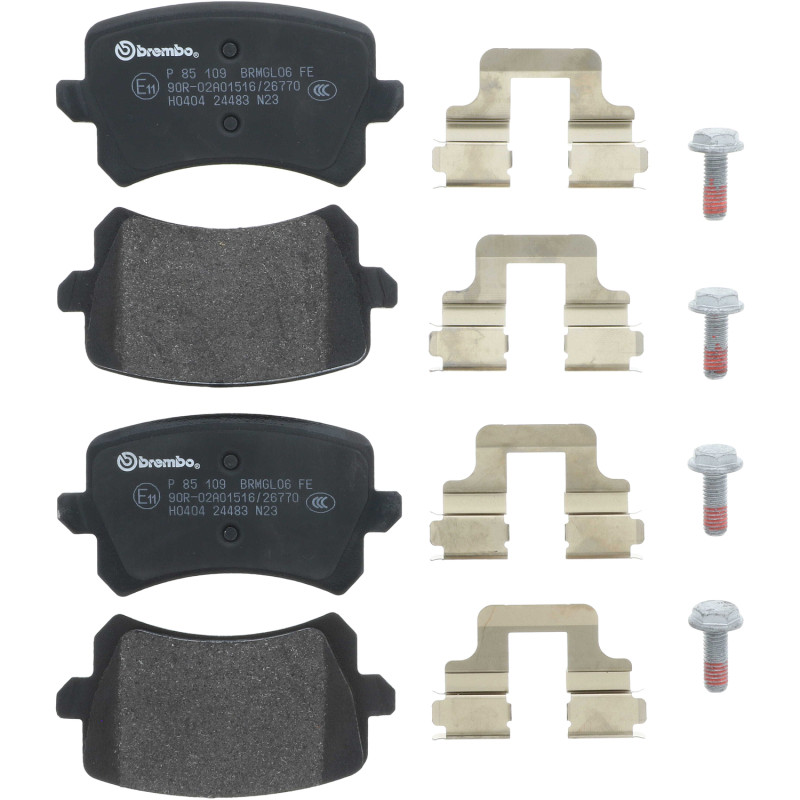 Brembo 2015 Volkswagen Tiguan/CC/Passat/ Audi Q3 QuattroRear Low-Met Brake Pad - P85109 User 1