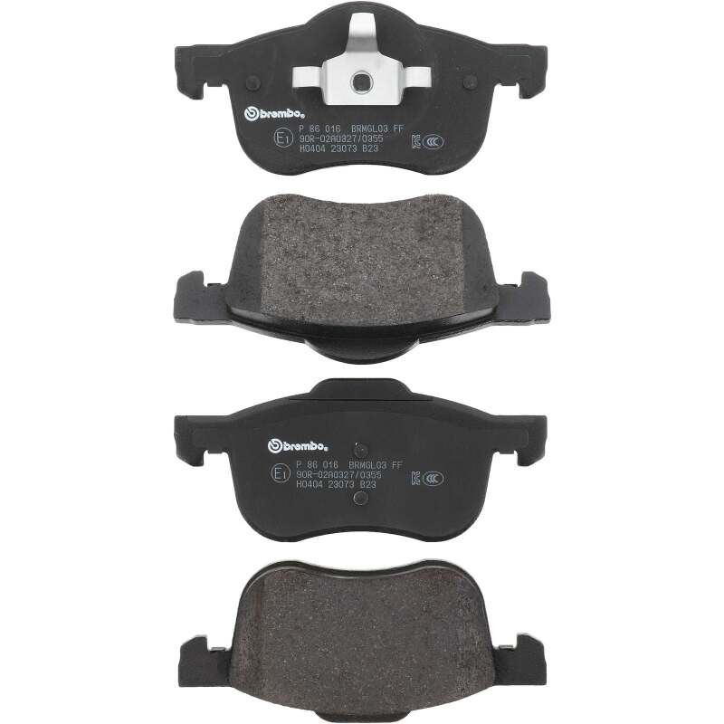 Brembo 00-06 Volvo S60/ Volvo XC70/ Volvo V70/ Volvo S80 Front Low-Met Brake Pad - P86016 Photo - Close Up