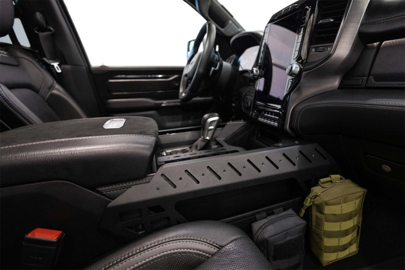 Addictive Desert Designs 2021+ RAM 1500 TRX Center Console Molle Panels & Digital Device Bridge - AC6202201NA