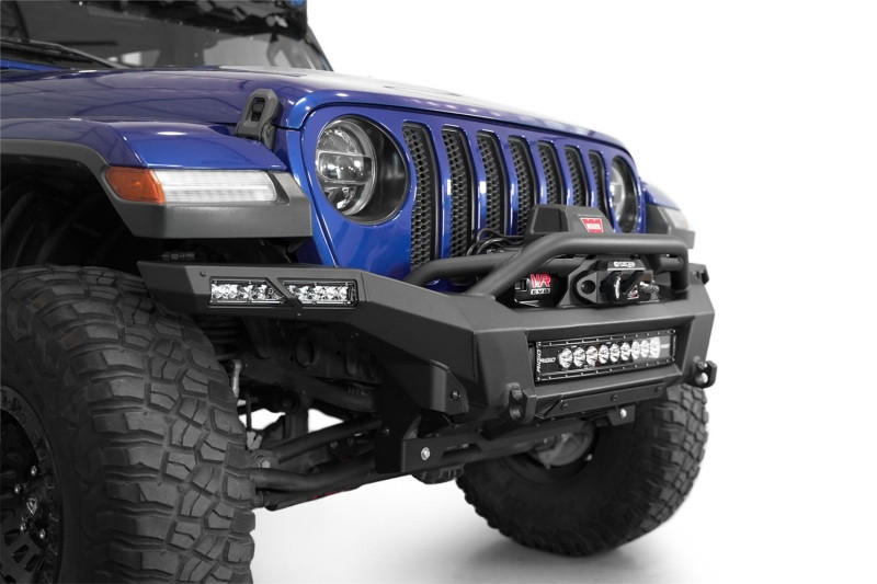 ADD 18-24 Jeep Wrangler JL / 18-24 Jeep Gladiator JT Phantom Winch Rear Bumper - F980335070103