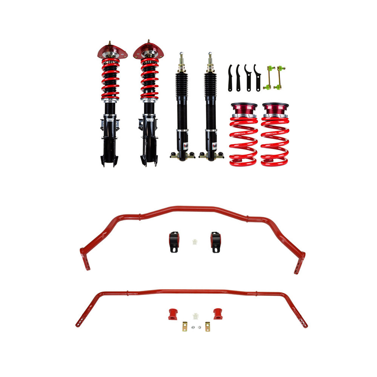 Pedders eXtreme XA Suspension Kit - 15-23 Ford Mustang S550