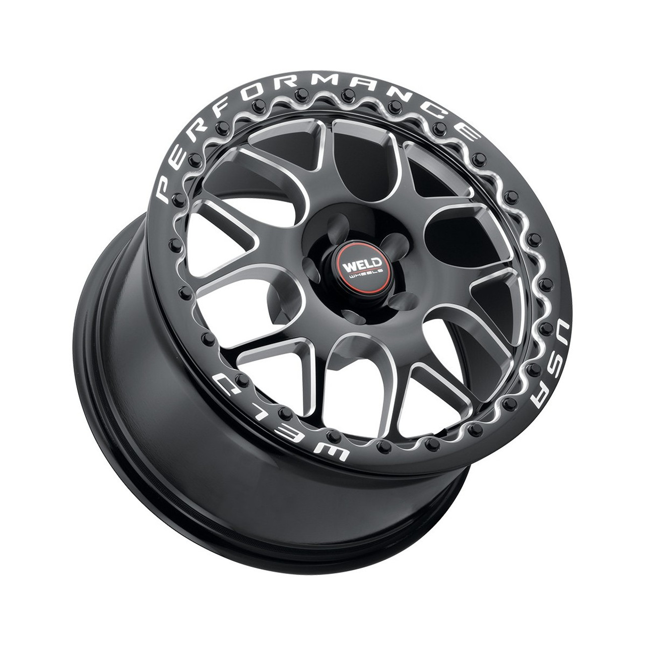 Weld Solana Beadlock 15x10 Rear Wheel - Hellcat Charger / Challenger (S910B0071P22)