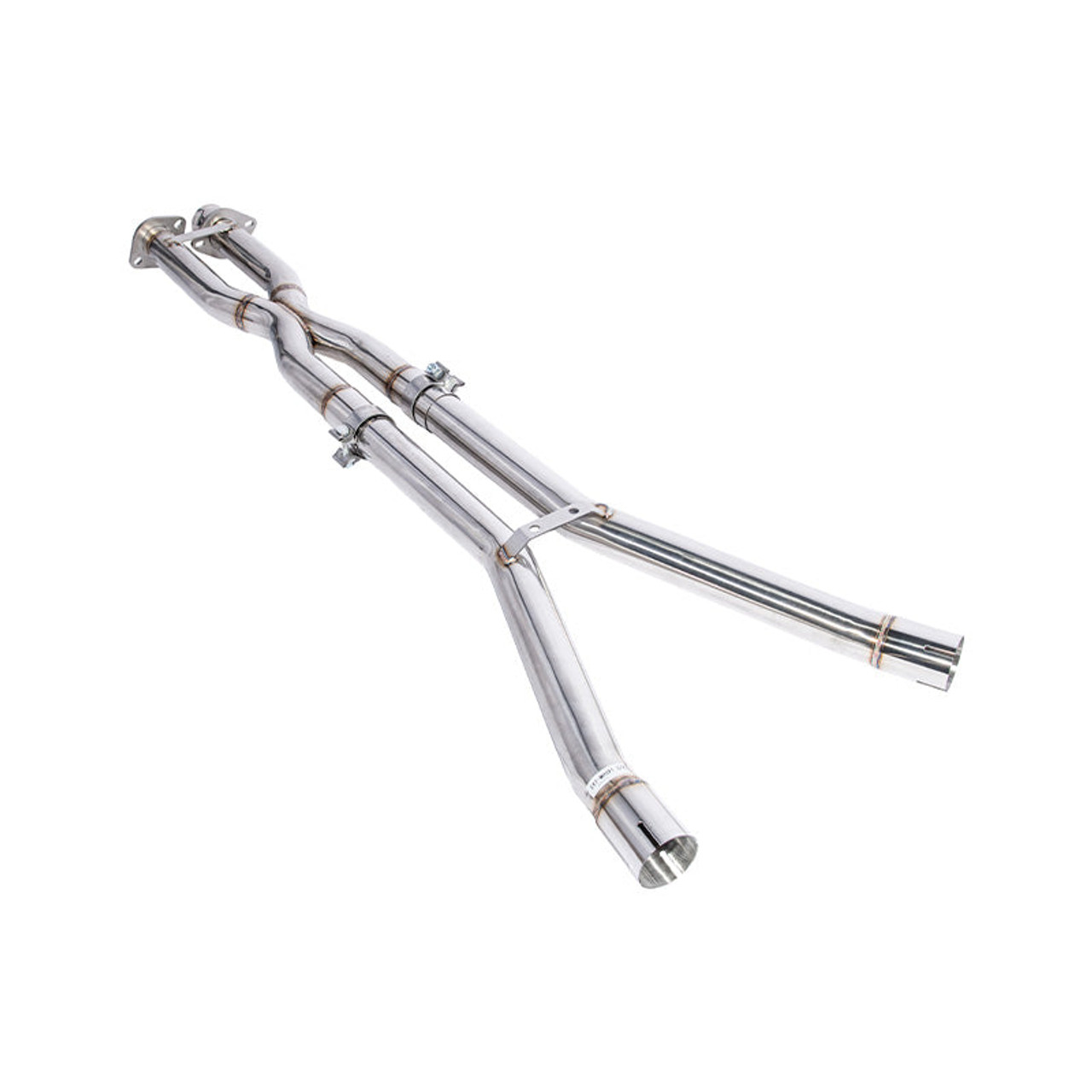 EOS 2.5" X-Pipe Kit T-304 Stainless Steel - Automatic Trans - 05-08 C6 Corvette (EXT-MP091)