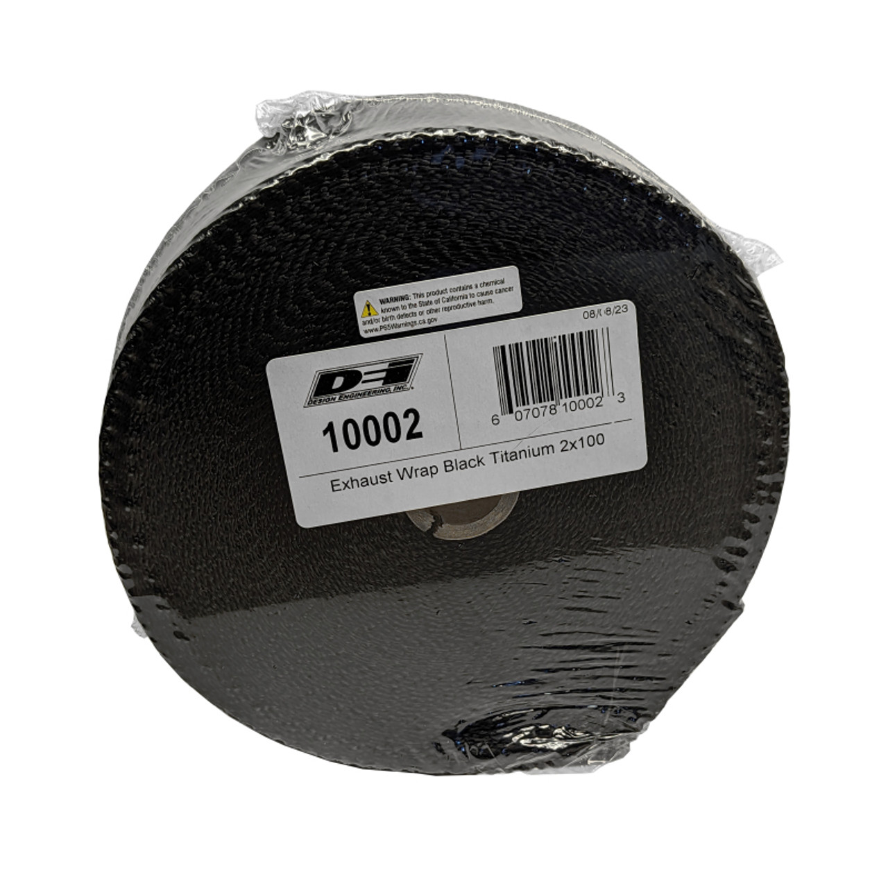 DEI Exhaust Wrap 2in x 100ft - Titanium - Black - 10002