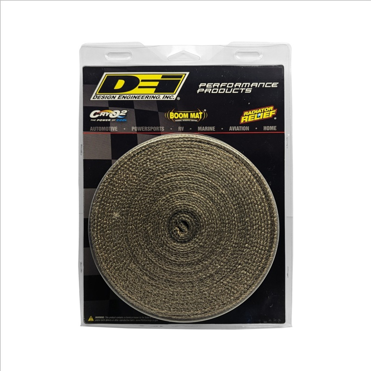 DEI Exhaust Wrap 1.5in x 30ft - EXO - Tan - 10059