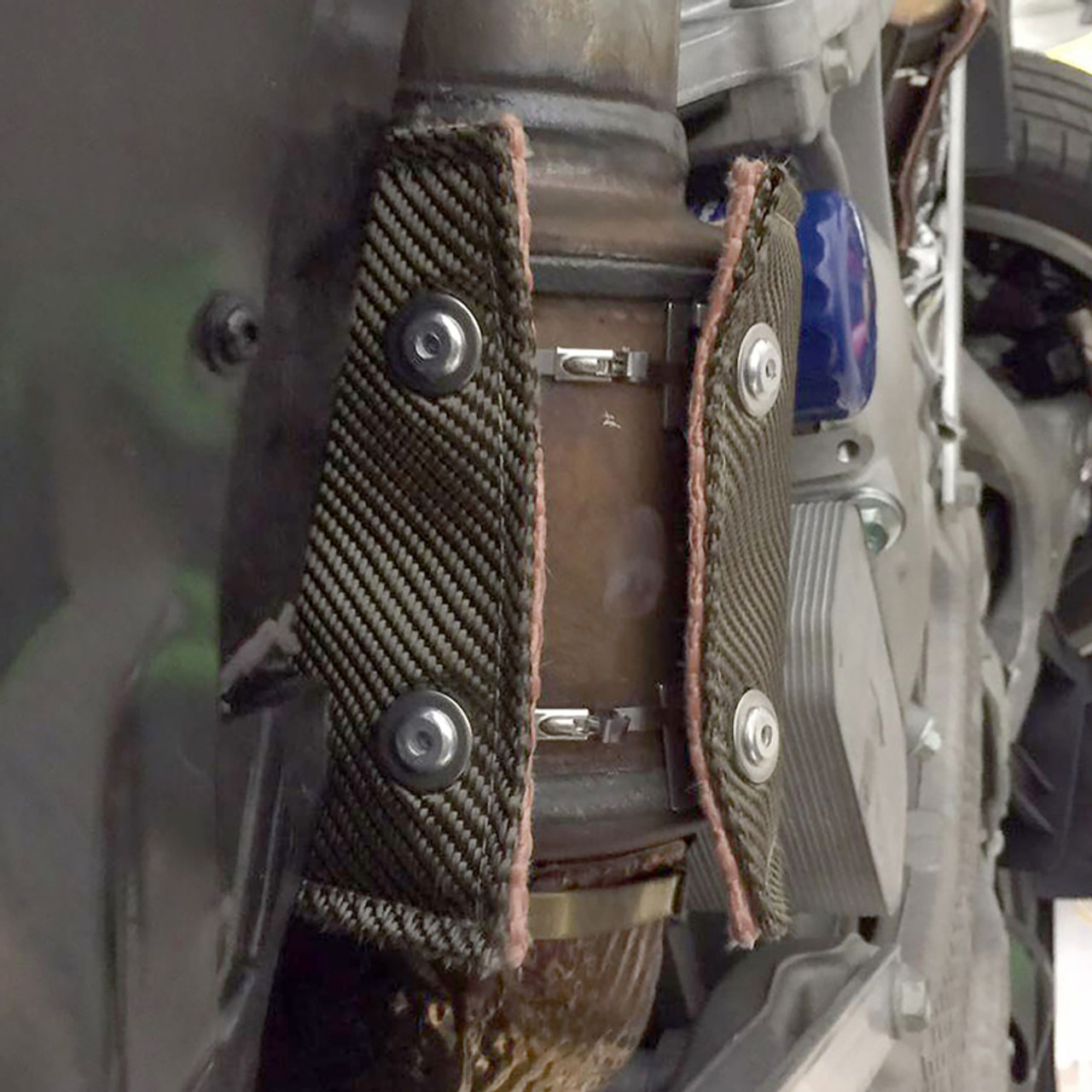 DEI C7 Corvette Catalytic Converter Shield Manual Transmission - 10069
