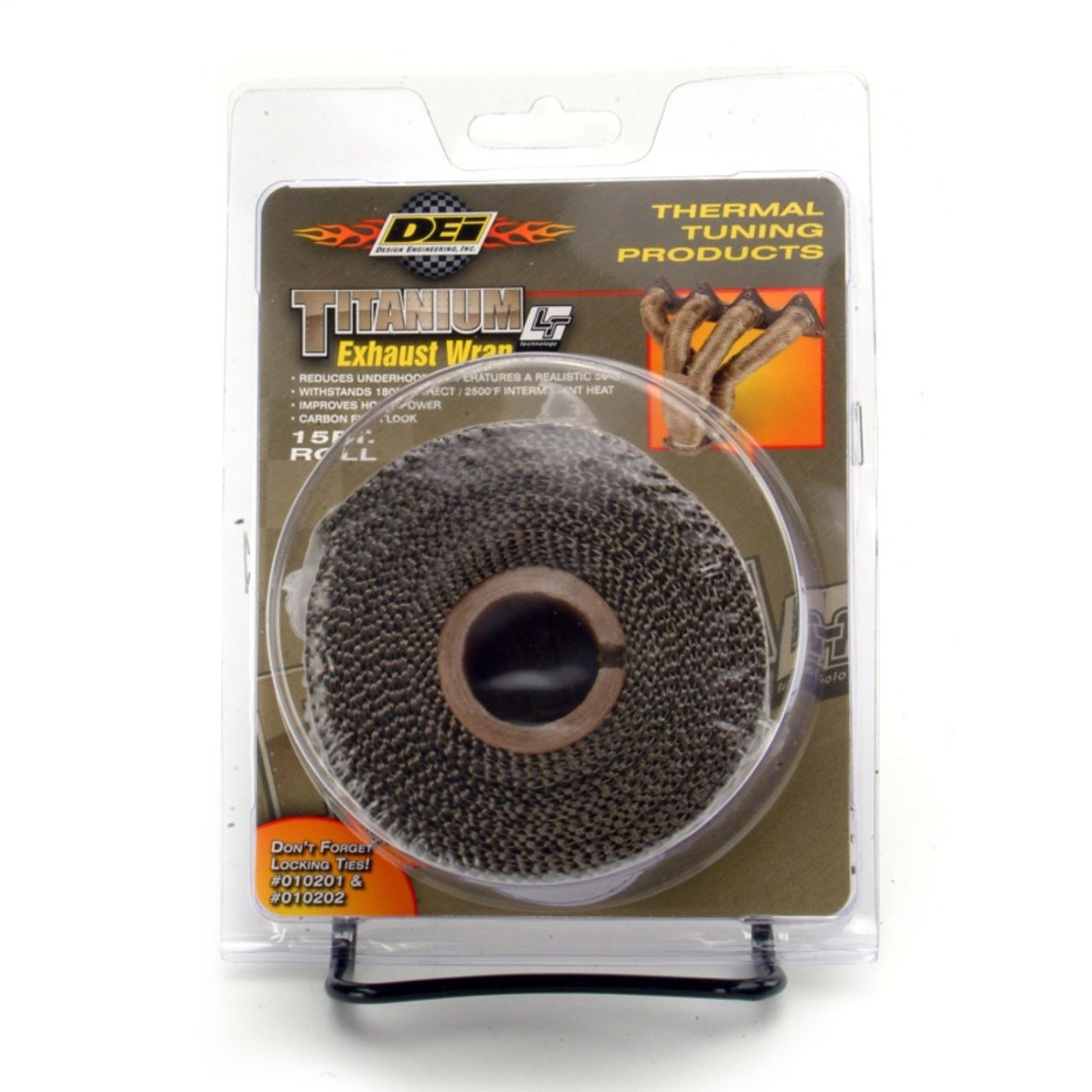 DEI Exhaust Wrap 2in x 15ft - Titanium - 10129