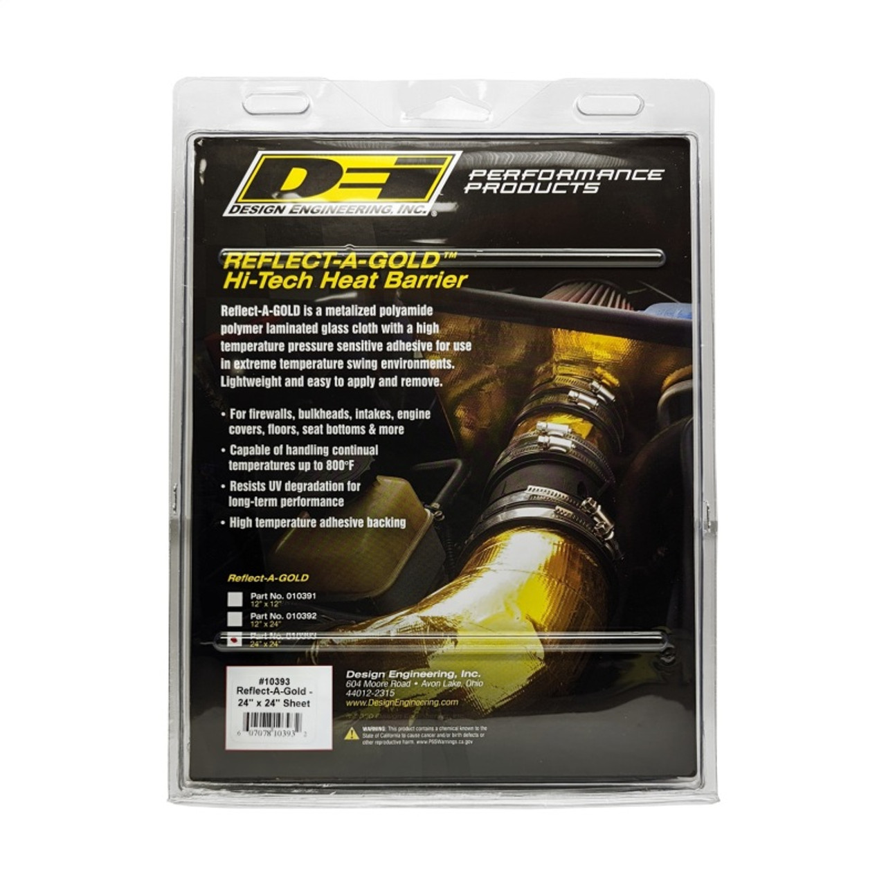 DEI Reflect-A-GOLD 24in x 24in Sheet - 10393