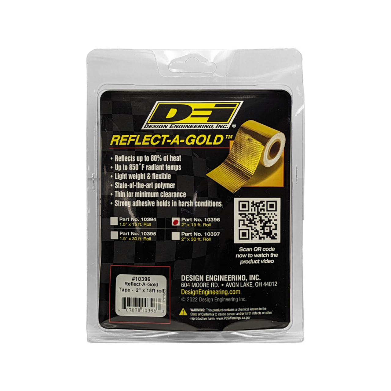 DEI Reflect-A-GOLD 2in x 15ft Tape Roll - 10396